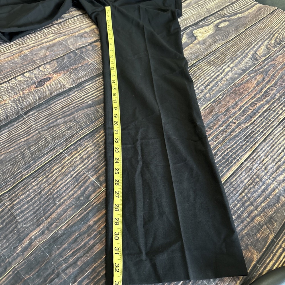 Trina Turk Los Angeles  | Black Trouser Dress Pant Business Straight Leg Size 4 - Picture 8 of 9